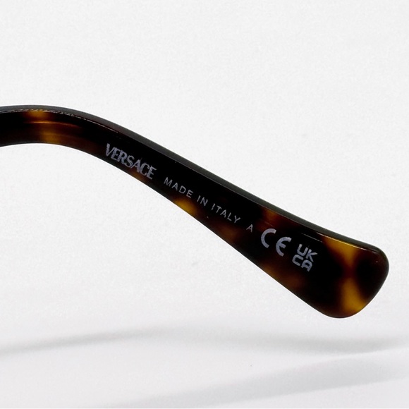 NEW VERSACE VE2264 1002/84 VERSACE DECO OVAL SUNGLASSES VE2264 100284 - Picture 11 of 12